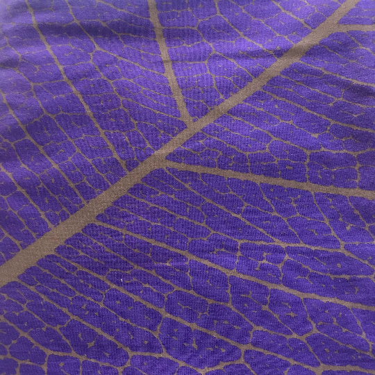 Fabric - 3/4 leaf print