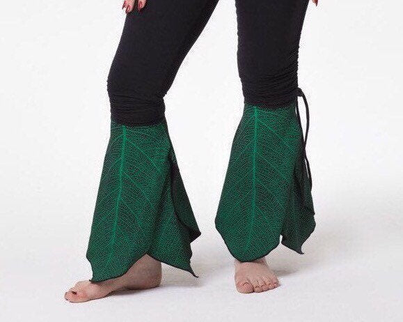 Leaf Flares - Petal Pants - Long Pants - Organic Fabric
