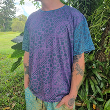 Last One - T-shirt, Small Mens -  psychedelic - original designs - tencel