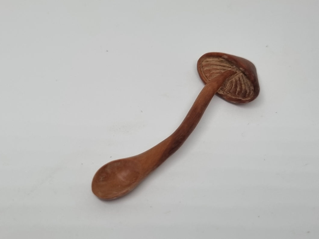 Mushroom Spoon - Tiny Spoon - spice spoon - salt spoon - spoony magee