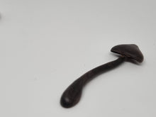 Mushroom Spoon - Black Wood - Fairy Spoon - Salt Spoon