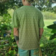 Last one! T-shirt - psychedelic - flower of life - sacred geometry - tencel